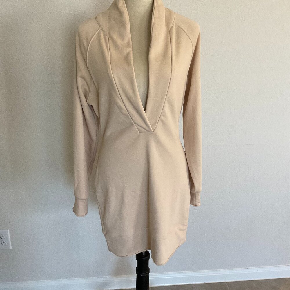 Naked Wardrobe Shawl Collar Long Sleeve - Picture 5 of 5